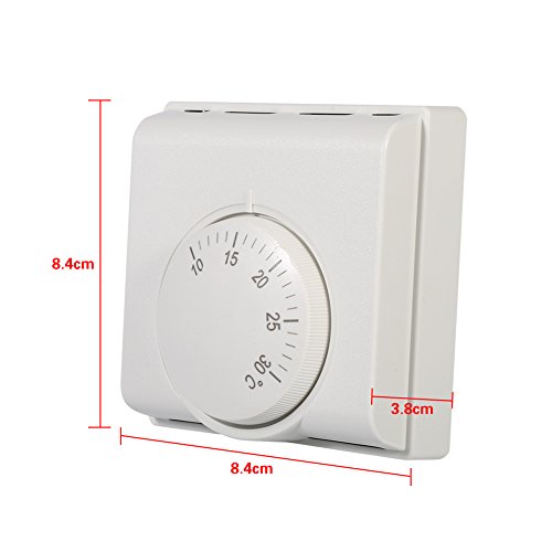 Zerodis Energy Saving Thermostat Controller with easy-to-use ON/OFF switch and temperature adjustment feature