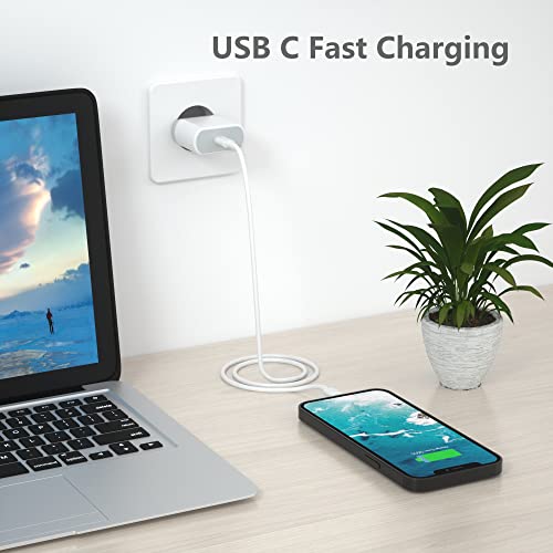 Anigaduo 20w Usb C Fast Charger for Iphone 16 Series - Universal Compatibility