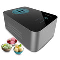 Cecotec Gelacy 1500 Touch Ice Cream Maker in black with touch screen control