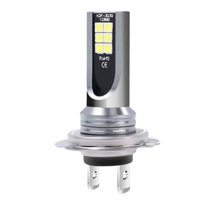 Generic Car Led Headlight Bulb H7 24W 6000K High Brightness