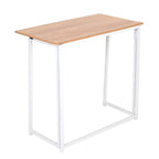 H&H Happy Home Foldable Computer Desk with Antique Style