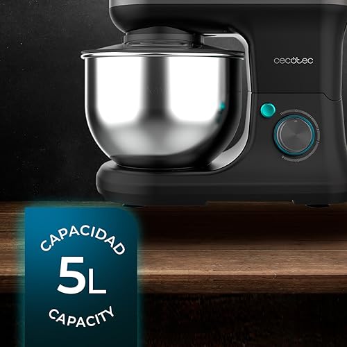 Cecotec Cecomixer Merengue Mixer 5L - Perfect for Kneading & Whipping