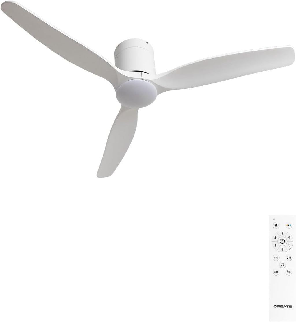 CREATE Wind Calm Slim Ceiling Fan with LED Light