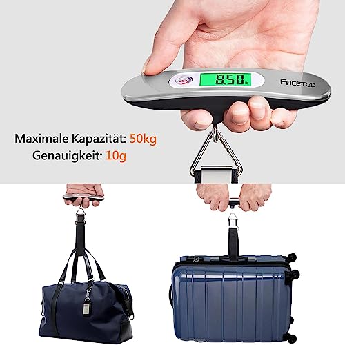 Freetoo Luggage Scale - Portable Digital Weight Scale With High Accuracy
