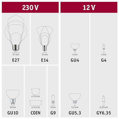 Paulmann Led Bulb B15d 1055lm 9.5 Watt - Energy Efficient Lighting