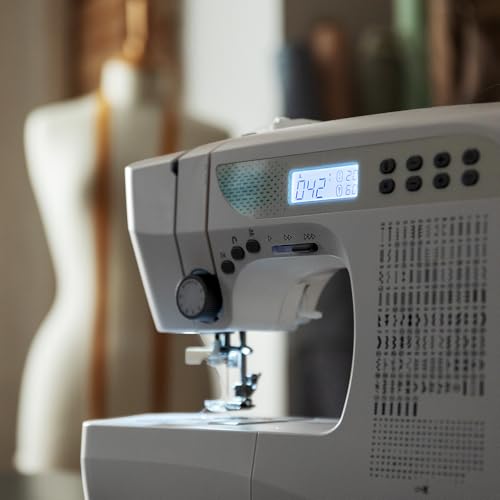 Cecotec BelleCouture 21500 Electric Sewing Machine - 215 Stitches, Expert Level, Digital Motor