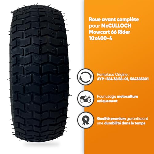 Skana Greenstar 9722 Complete Wheel For Mc Mowcart - Durable Alloy Steel
