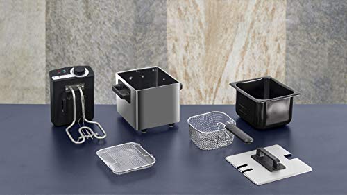 Cecotec CleanFry Stainless Steel Deep Fryer 1.5L With OilClean Filter