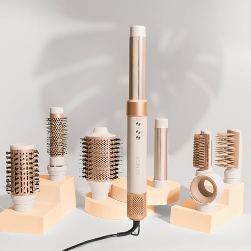 Cecotec CeramicCare AirGlam Hair Dryer Brush - 8 Heads & Coanda Technology