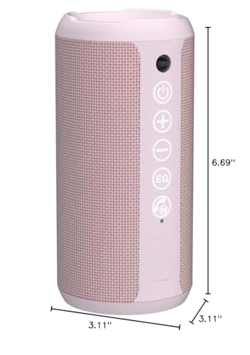 Sleek Waterproof Bluetooth Speaker with LED Lights – Immersive Sound for Outdoor and Indoor Adventures