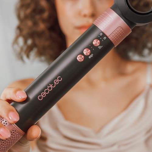 Cecotec Coanda CeramicCare 14in1 AirGlam Heating Brush - Frizz Eliminator