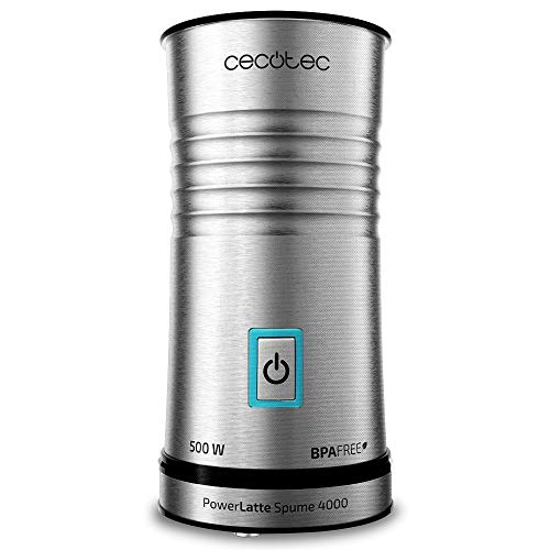 Experience the Cecotec Power Latte Spume 4000 Milk Frother with 500W power, 3 modes, and 115ml capacity. Perfect for creamy lattes, cappuccinos, and more!