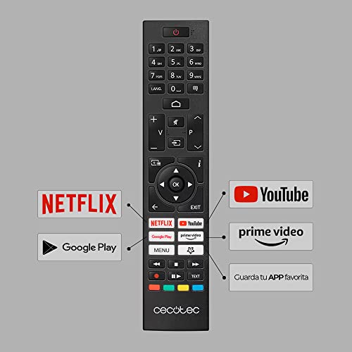 Cecotec 50" Smart TV A2 Series - 4K UHD With Dolby Vision