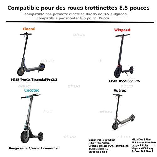 Ehua Full Tyre For Xiaomi Scooter M365 & M365 Pro - Puncture-Proof