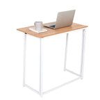 H&H Happy Home Foldable Computer Desk with Antique Style