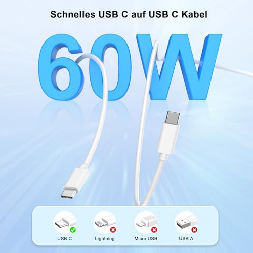 Fuhaya 20w Usb C Charger for Iphone 17/16 Series - Fast Charging