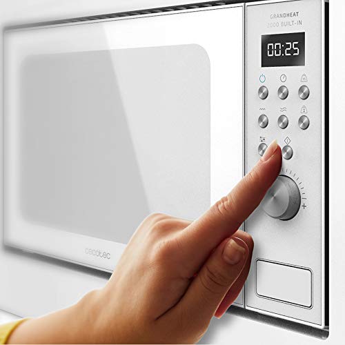 Cecotec GrandHeat 2000 Built-In Microwave With Grill - Quick Cooking