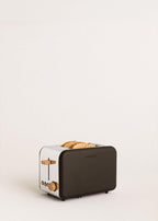 CREATE Retro Black Toaster with 6 Power Levels