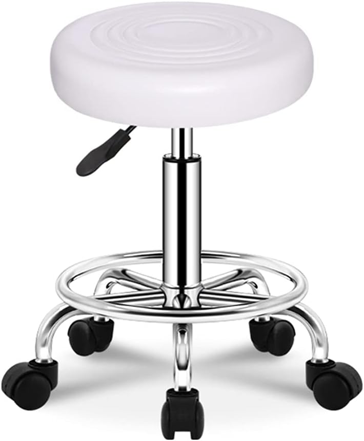 Generic PU Leather Stool - Adjustable Height