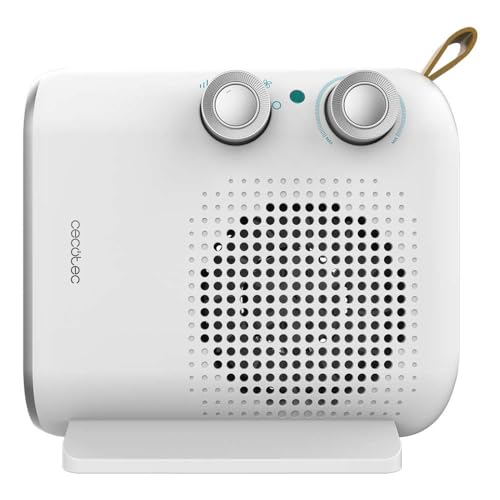 Cecotec - Energy Saving Fan Heater ReadyWarm 2050 Max, 2000W, 3 Modes, Auto Shut-Off