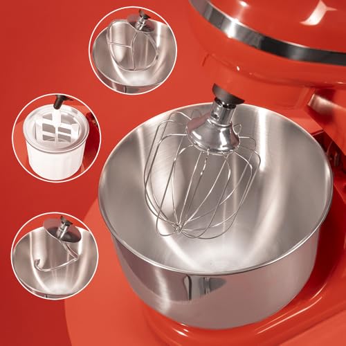 Cecotec Cecomixer Merengue Mixer 5L - Ice Cream Function & 6 Power Levels