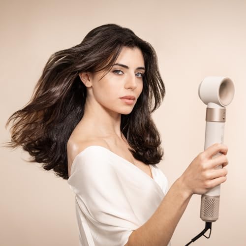 Cecotec CeramicCare AirGlam Hair Dryer Brush - 8 Heads & Coanda Technology