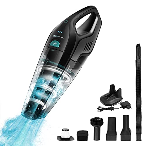 Cecotec Conga Immortal ExtremeSuction Hand Vacuum Cleaner with sleek design and accessories