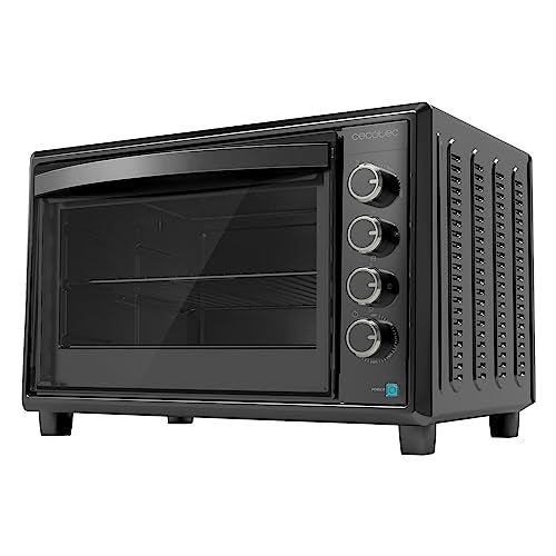 Cecotec Bake&Toast 6090 Black Gyro Convection Oven with double glass door and ergonomic design