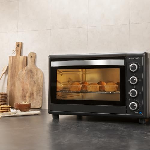 Cecotec Table Oven Bake&Toast 6090 Black Gyro - 2200W With 12 Functions