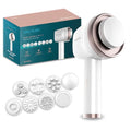 Cecotec Skincare Push Up Anti-Cellulite Body Massager in white with interchangeable heads