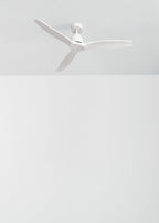 Create Windstlyance Natural Wood/White Ceiling Fan with Control