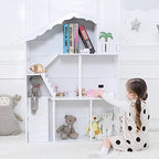 WUHUHAI 3 Tier Kids Bookshelf with Storage