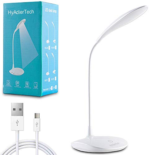 Hyadiertech Led Desk Lamp Flexible Bedside Light With Eye Protection