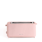 CREATE Toast Studio XL Pastel Pink Bread Toaster with 6 toasting levels and safety features