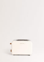 CREATE Retro Off-White Toaster with 6 Power Levels