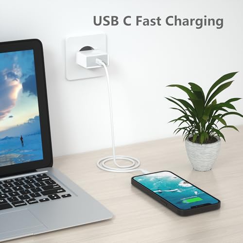 Anigaduo 25w Usb C Charger for Iphone 14/13/12/11 - Fast Charging