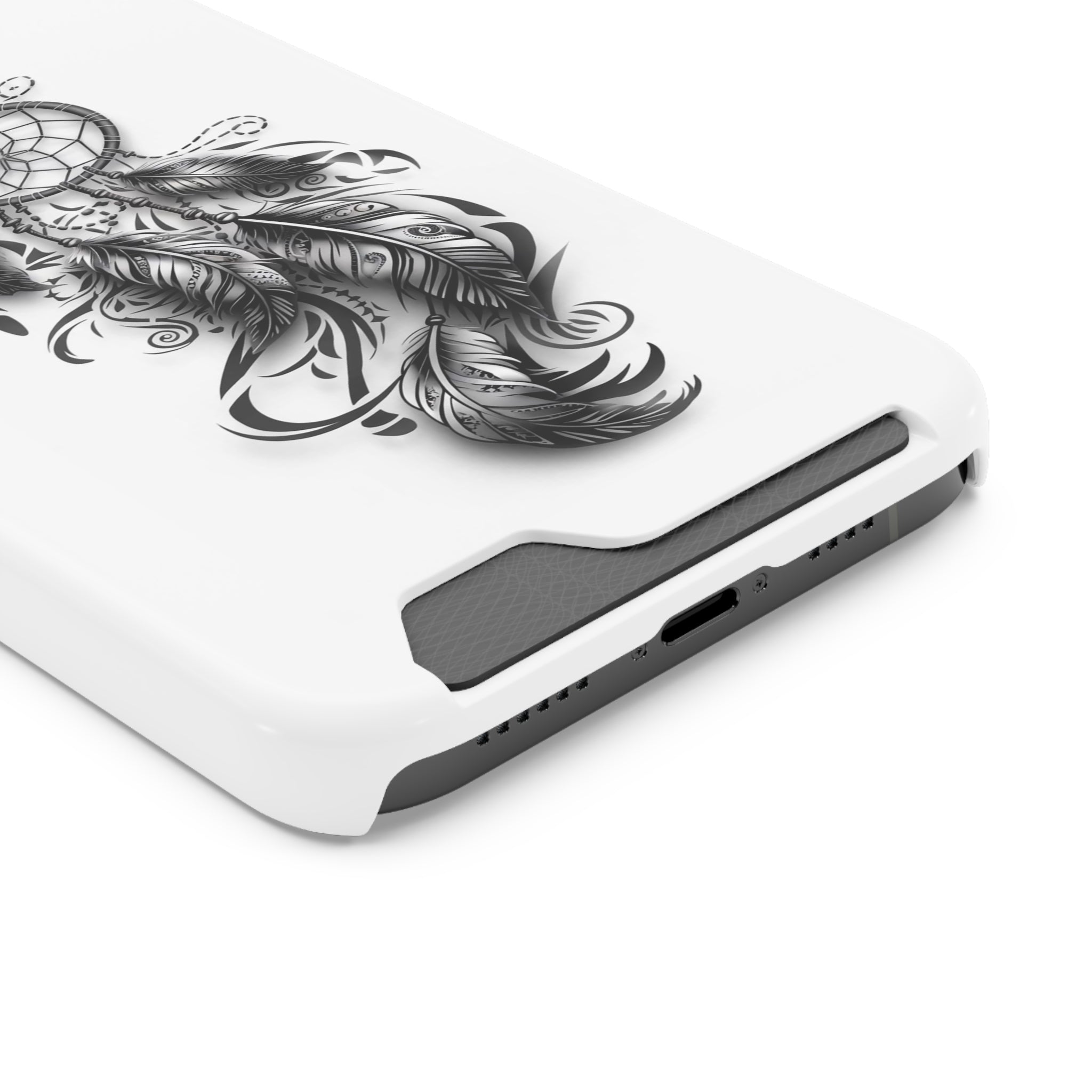 Dreamcatcher Phone Case with Card Holder