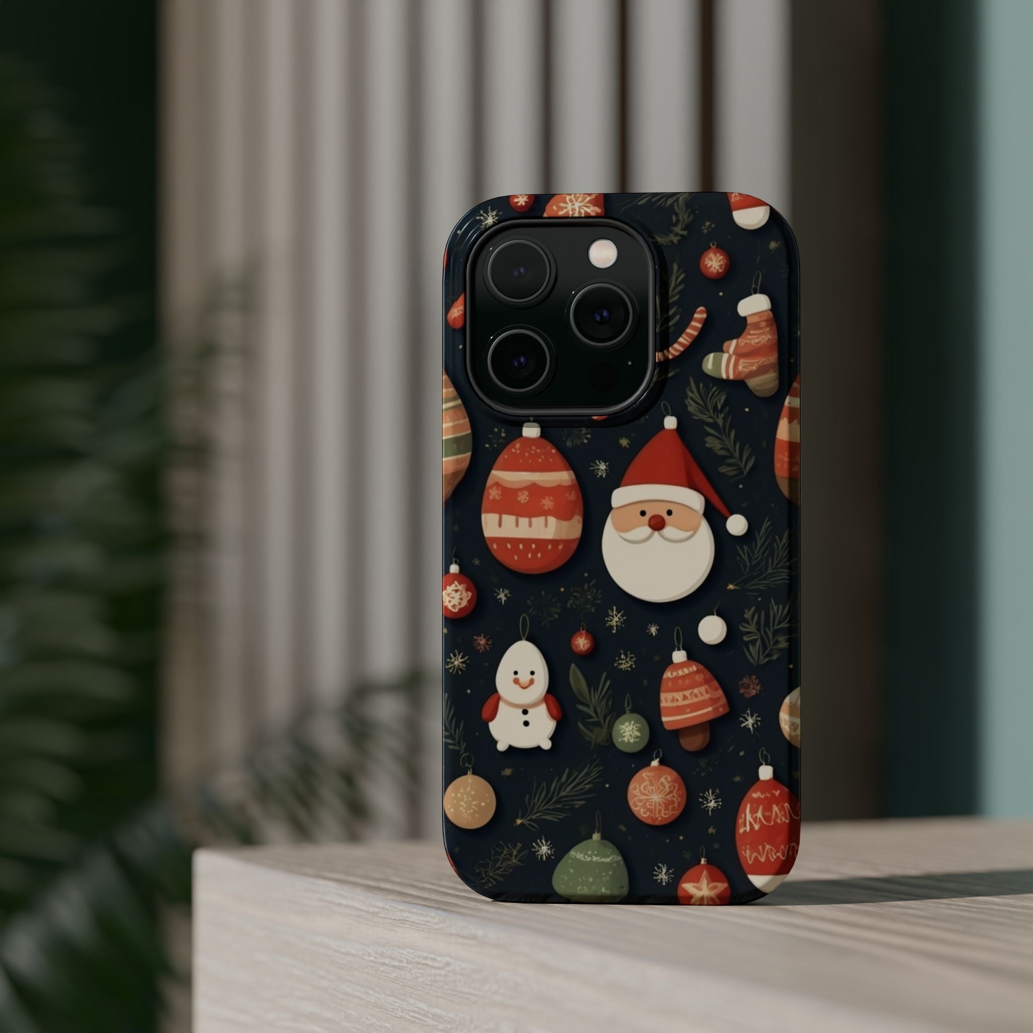 Festive Holiday Magnetic iPhone Cases