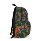Butterfly Garden Backpack - Colorful Boho Floral Daypack