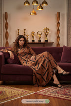 Transform Your Style: The BHAVYATA Crepe Gown — Where Elegance Meets Comfort