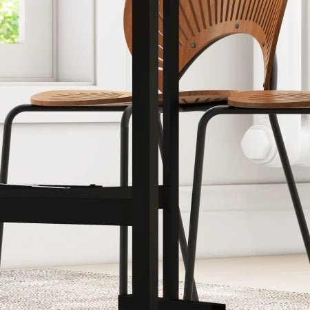 HOMCOM Folding Table for 4-6 People