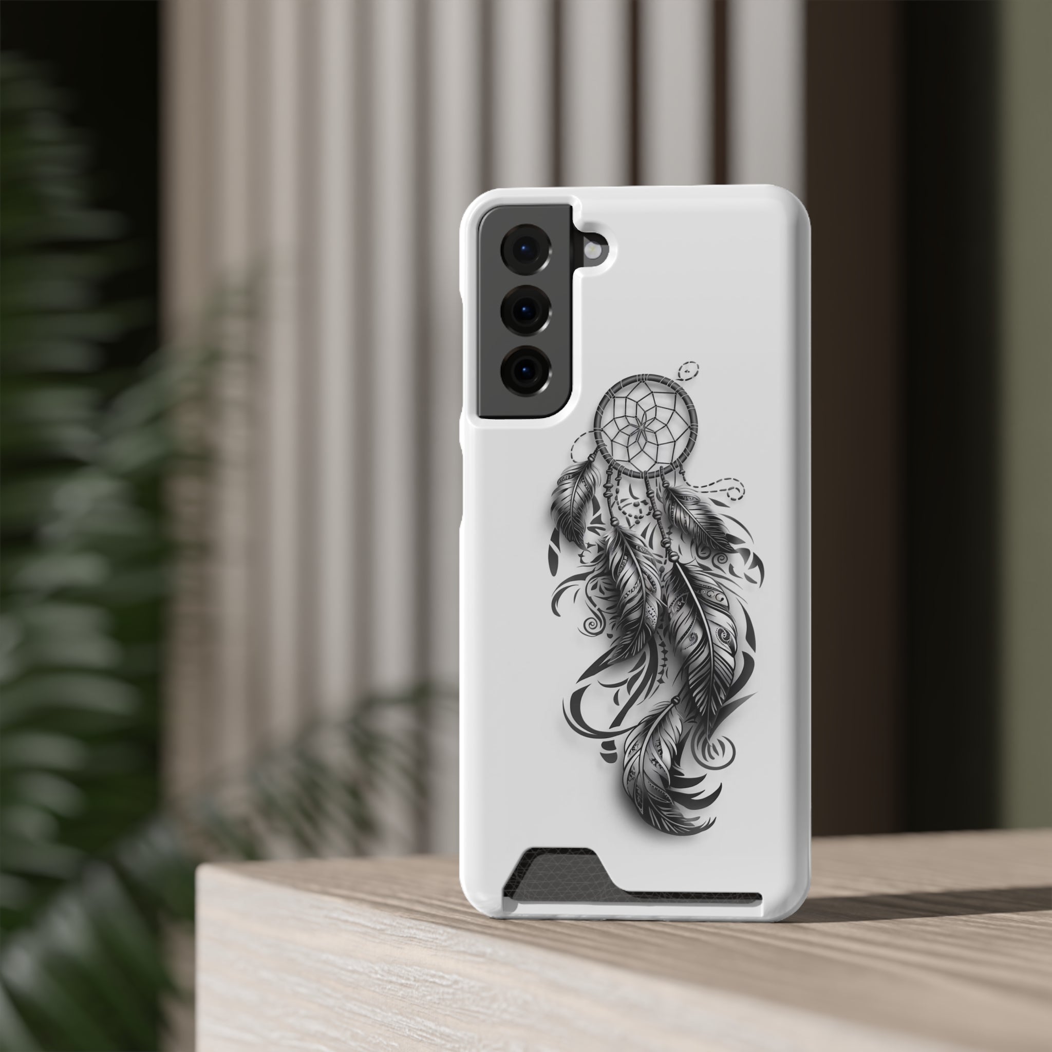 Dreamcatcher Phone Case with Card Holder
