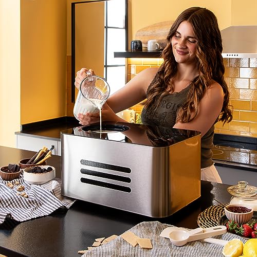 Cecotec Gelacy 1500 Touch Ice Cream Maker With Compressor - Fast 1.5L Capacity