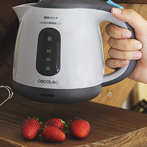 Cecotec ThermoSense 120 Electric Kettle - Fast Boiling & BPA Free