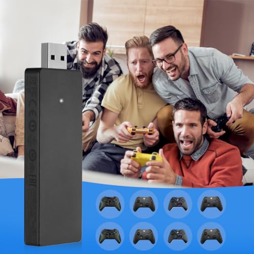 Axfee Wireless Usb Adapter Bluetooth Receiver For Switch - Compatible With X-Box One, Elite Series - High Quality & Stable Connection