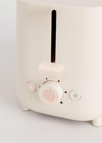 CREATE Off-White Toaster with 6 Power Levels