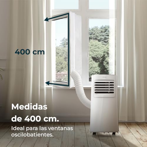 Cecotec Universal Insulating Window Cover for Portable AC - Prevents Warm Air