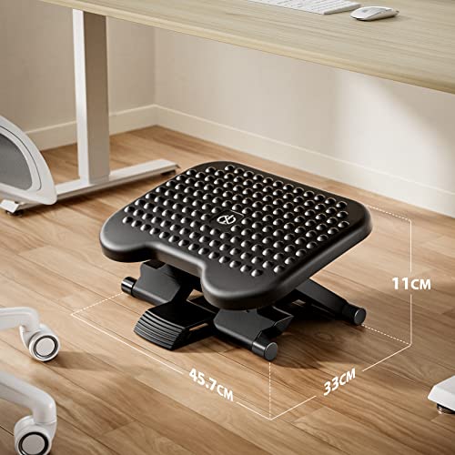 Huanuo Ergonomic Footrest with Adjustable Height and Angle