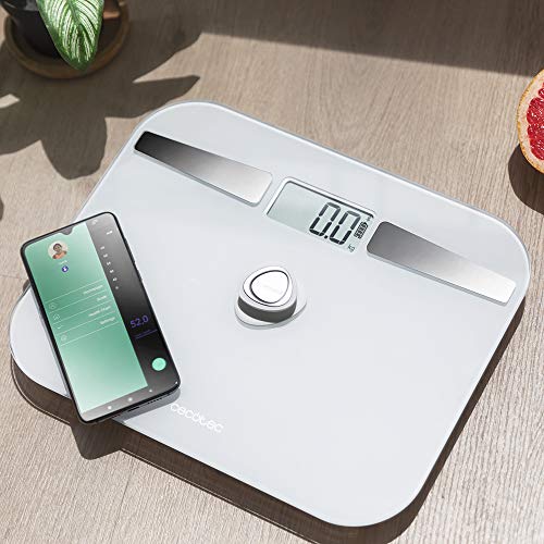 Cecotec Surface Precision EcoPower 10200 Smart Health Bathroom Scales With Bluetooth Connectivity