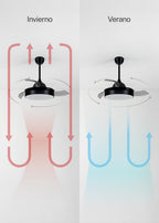 CREATE Wind Clear M Ceiling Fan with Remote Control